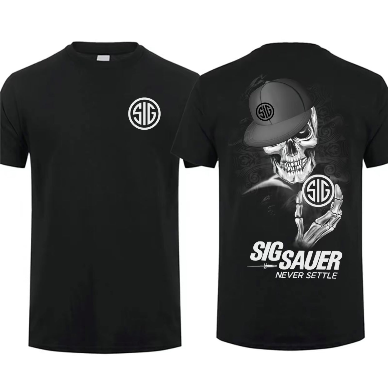 Sig Sauer Never Settle T-Shirt/Sweatshirt/Hoodie