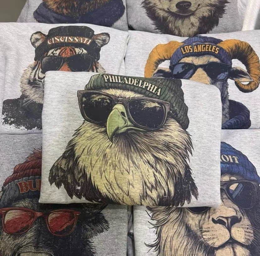 Spirit Animal Football Graphic T-Shirt/Sweatshirt/Hoodie