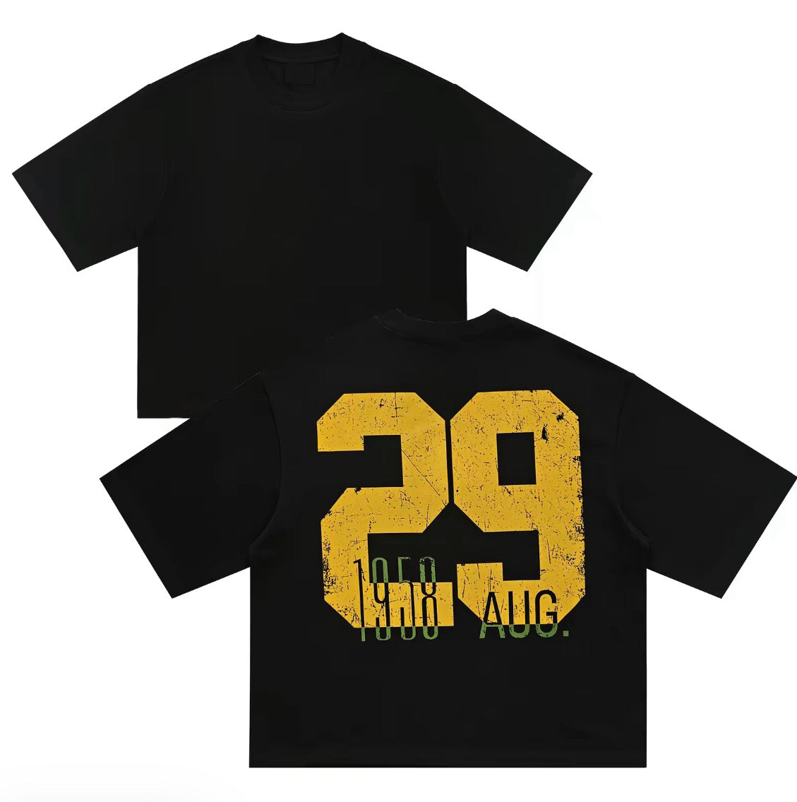 Vintage 29 August Graphic Streetwear T-Shirt/Sweatshirt/Hoodie