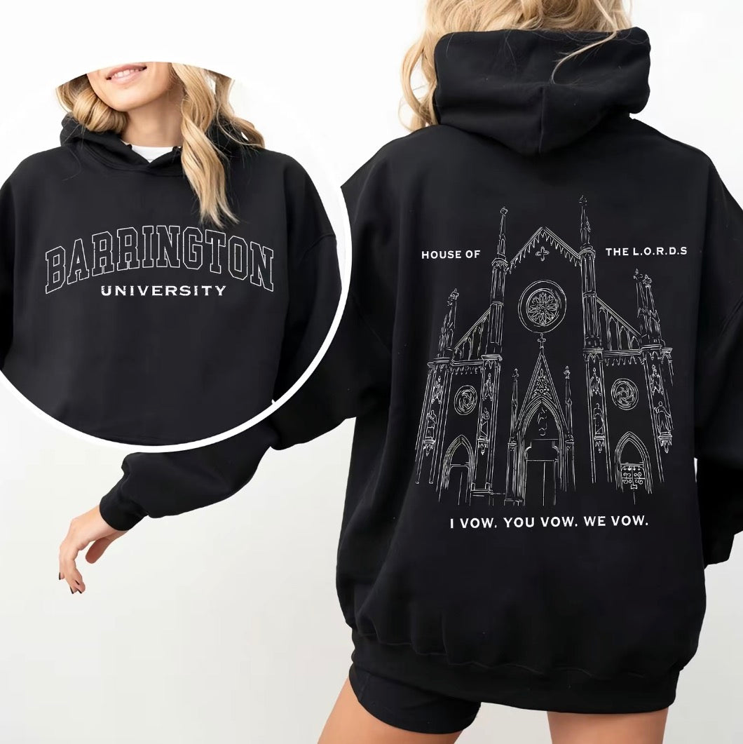 Barrington University Unisex T-Shirt/Sweatshirt/Hoodie