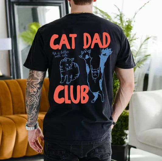 Cat Dad Club T-Shirt/Sweatshirt/Hoodie