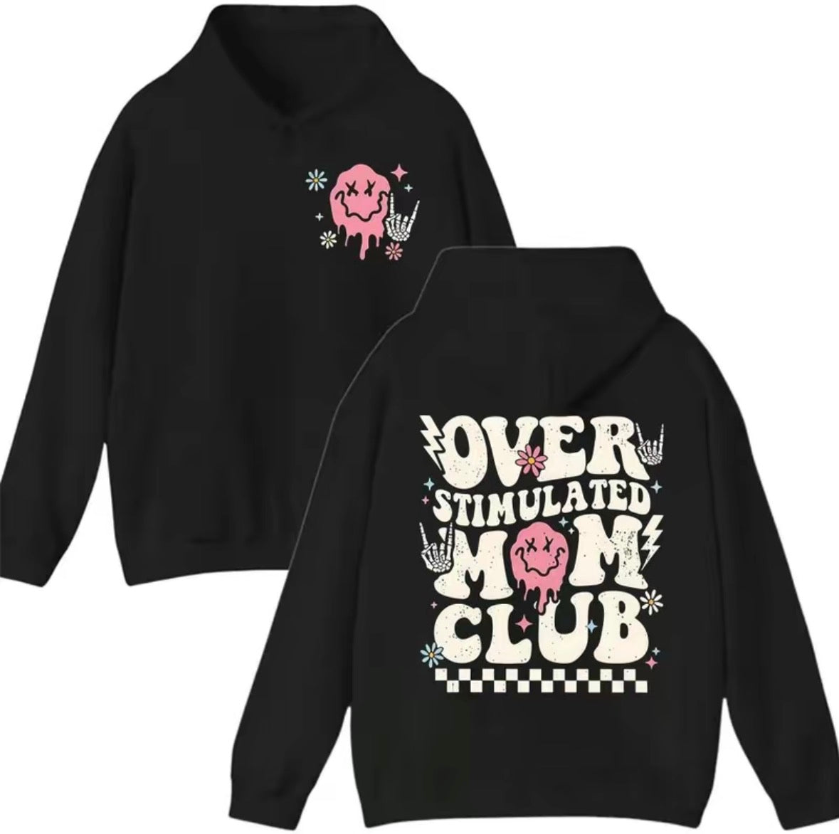 Overstimulated Mom Club T-Shirt/Sweatshirt/Hoodie