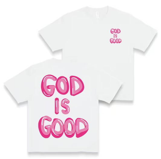 Black & Pink God Is Good Unisex T-Shirt/Sweatshirt/Hoodie