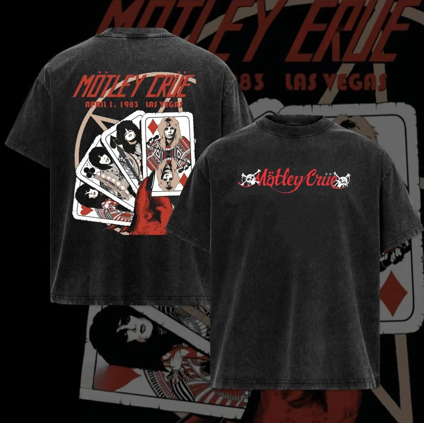 Motley Crue Band Tour Rock Vintage T-Shirt/Sweatshirt/Hoodie
