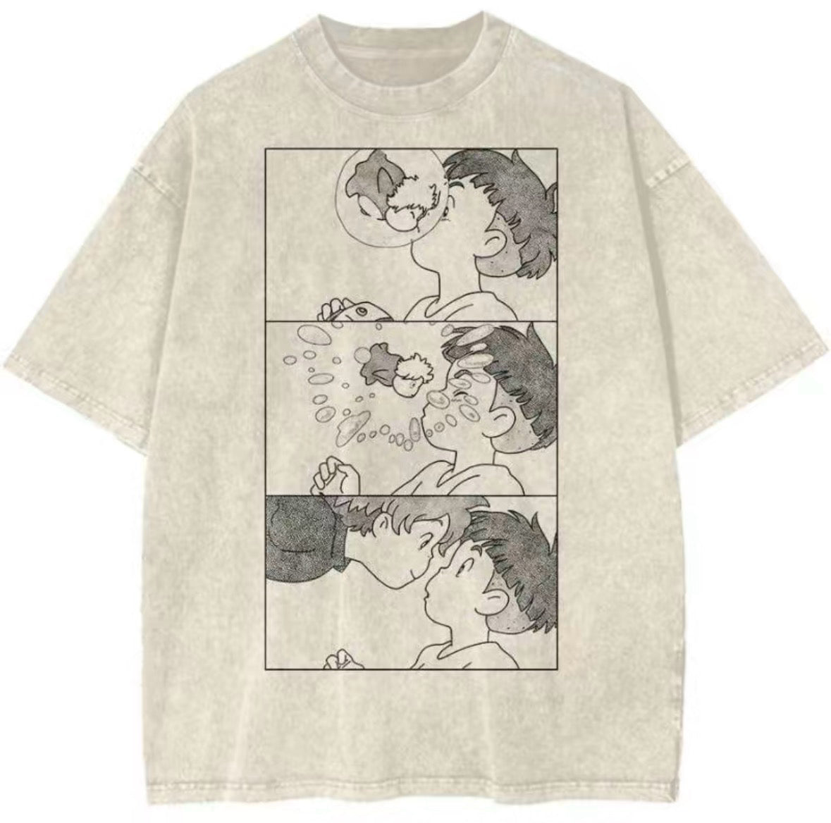 Ponyo Anime Vintage T-Shirt/Sweatshirt/Hoodie