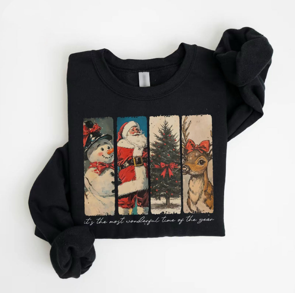 It's The Most Wonderful Time Of The Year Santa Claus T-Shirt/Sweatshirt/Hoodie