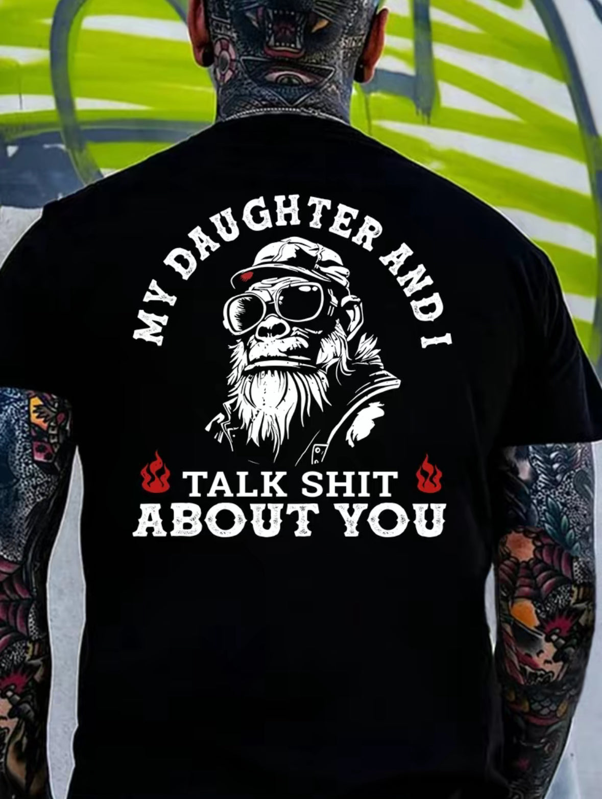 My Daughter and I Talk Sh!t About You Funny Dad and Daughter T-Shirt/Sweatshirt/Hoodie
