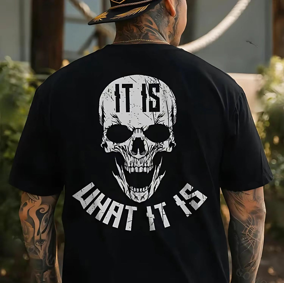 IT IS WHAT IT IS Skull T-Shirt/Sweatshirt/Hoodie