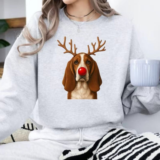 Christmas Reindeer Dog T-Shirt/Sweatshirt/Hoodie