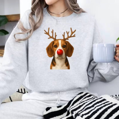 Christmas Reindeer Dog T-Shirt/Sweatshirt/Hoodie
