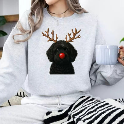 Christmas Reindeer Dog T-Shirt/Sweatshirt/Hoodie