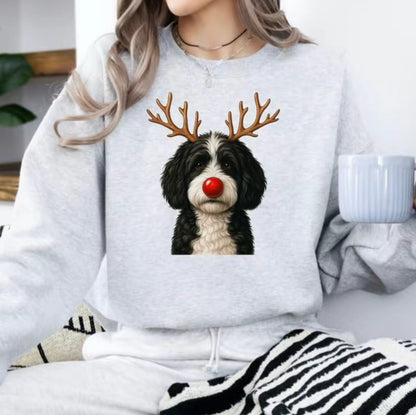 Christmas Reindeer Dog T-Shirt/Sweatshirt/Hoodie