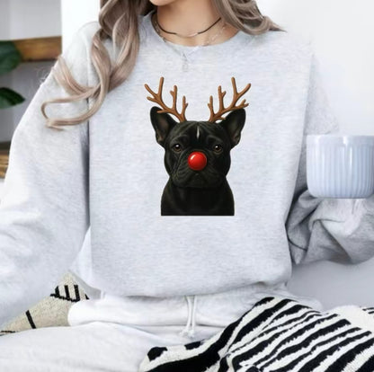 Christmas Reindeer Dog T-Shirt/Sweatshirt/Hoodie
