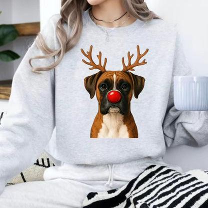 Christmas Reindeer Dog T-Shirt/Sweatshirt/Hoodie