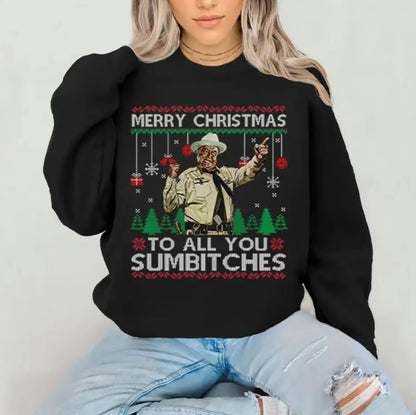 Buf0rd T Merry Christmas You Sumbtches T-Shirt/Sweatshirt/Hoodie