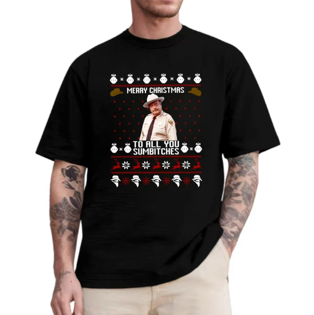 Buf0rd T Merry Christmas You Sumbtches T-Shirt/Sweatshirt/Hoodie