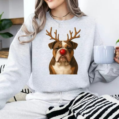 Christmas Reindeer Dog T-Shirt/Sweatshirt/Hoodie