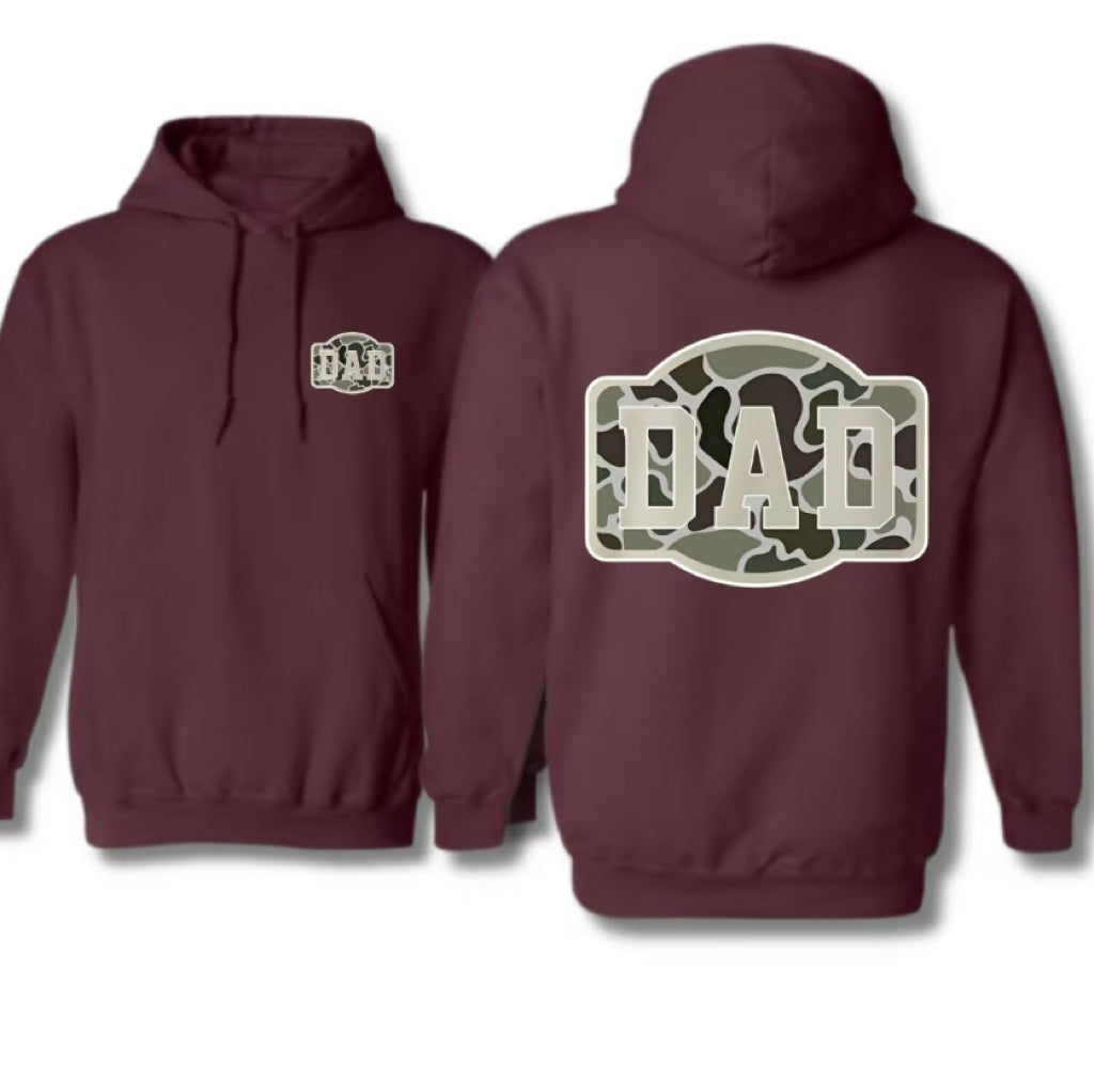 Camo DAD Millitary-Inspired For Proud Fathers T-Shirt/Sweatshirt/Hoodie