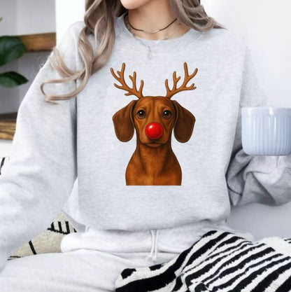 Christmas Reindeer Dog T-Shirt/Sweatshirt/Hoodie