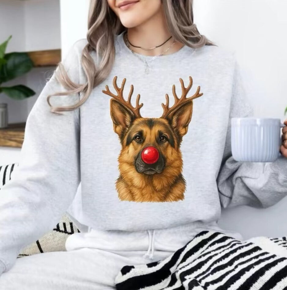 Christmas Reindeer Dog T-Shirt/Sweatshirt/Hoodie