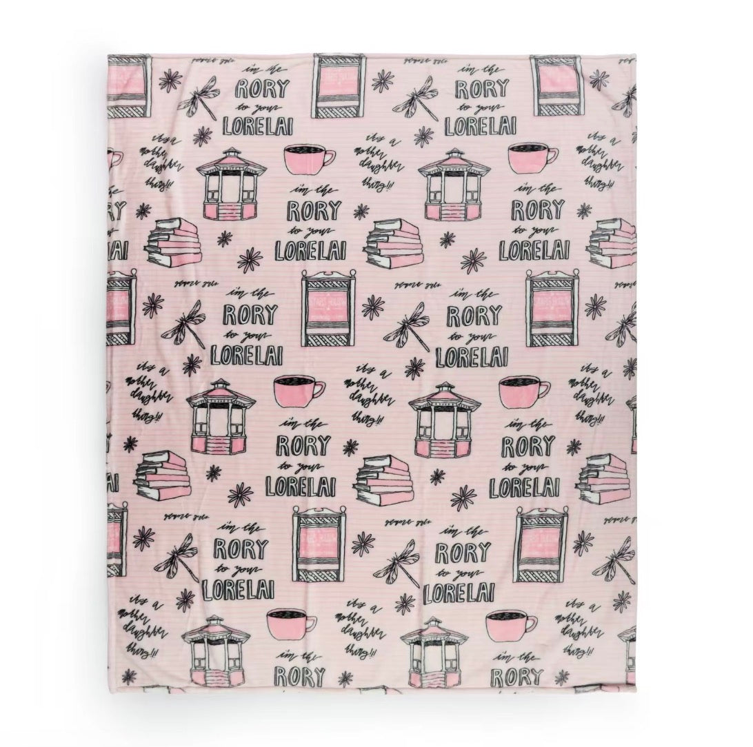 Warner Brothers Gilmore Girls & Friends Flannel Blanket