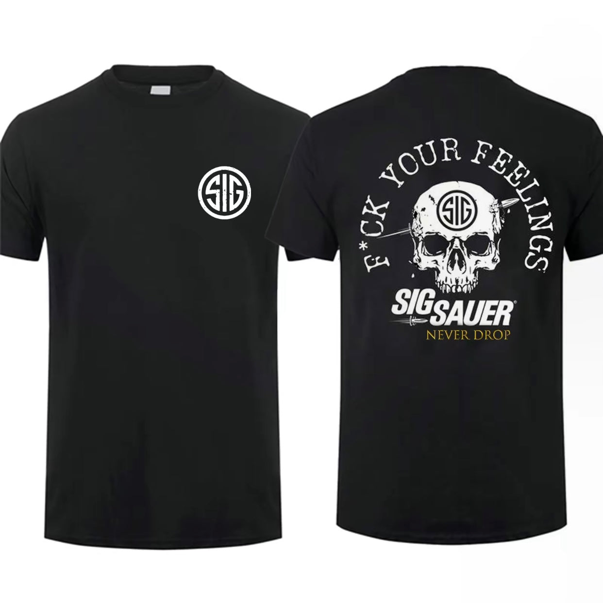 Sig Sauer Never Settle T-Shirt/Sweatshirt/Hoodie