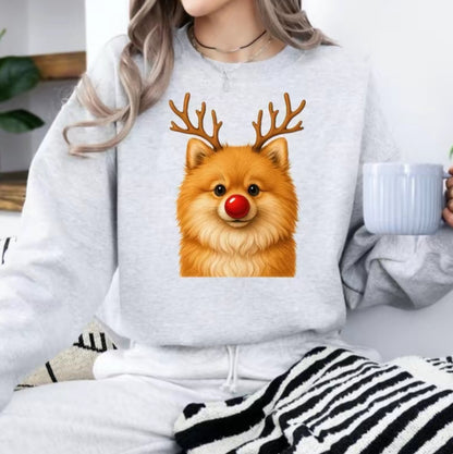 Christmas Reindeer Dog T-Shirt/Sweatshirt/Hoodie