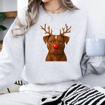 Christmas Reindeer Dog T-Shirt/Sweatshirt/Hoodie