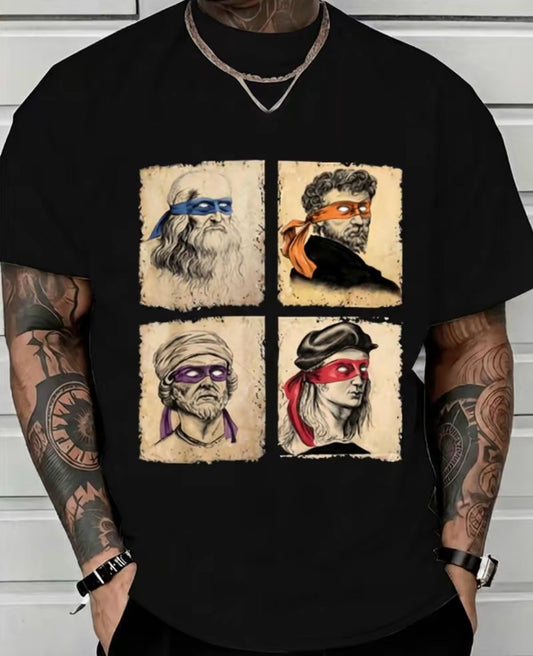 Featuring Humorous Italian Artists & Teenage Mutant Ninja Turtles Artwork T-Shirt/Sweatshirt/Hoodie