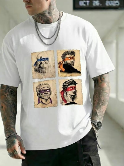 Featuring Humorous Italian Artists & Teenage Mutant Ninja Turtles Artwork T-Shirt/Sweatshirt/Hoodie