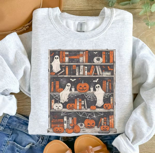 Ghost Bookcase T-Shirt/Sweatshirt/Hoodie