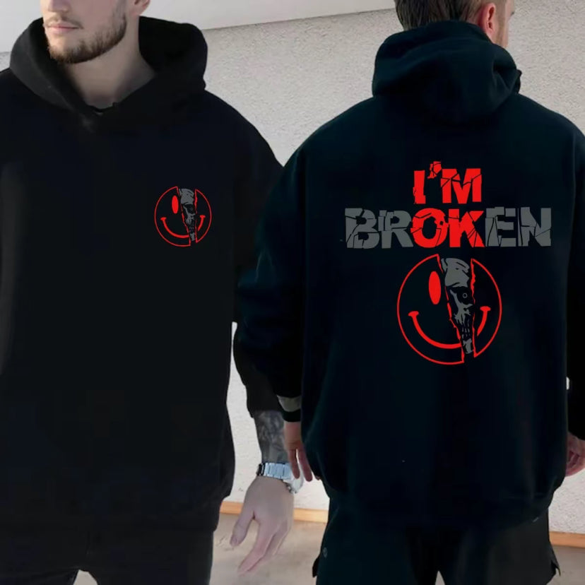 I'm Broken Smile Face T-Shirt/Sweatshirt/Hoodie