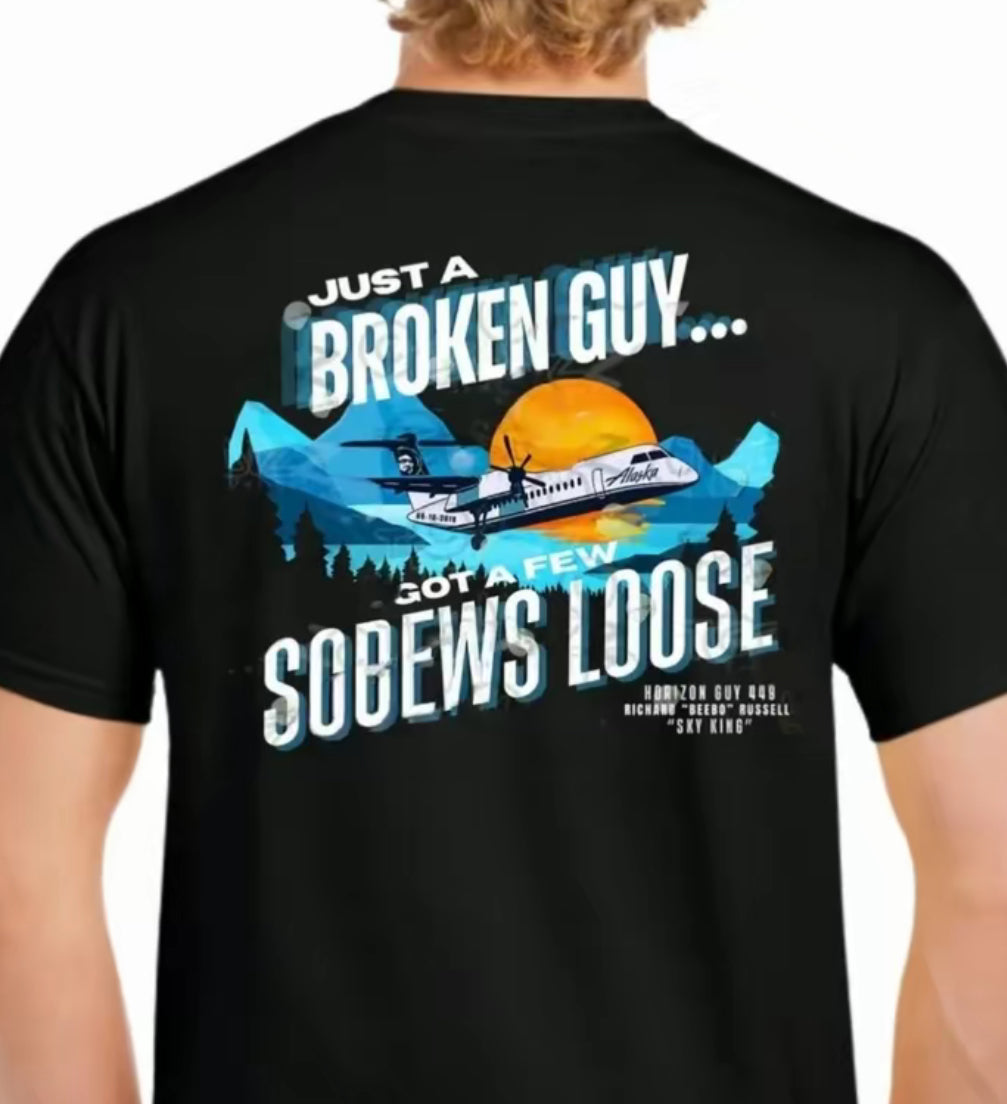 Skyking: Broken Guy Got A Few Screws Loose T-Shirt/Sweatshirt/Hoodie