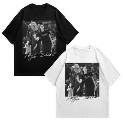 Caitlin Clark and Sophie Cunningham Unisex T-Shirt/Sweatshirt/Hoodie