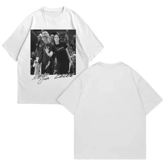 Caitlin Clark and Sophie Cunningham Unisex T-Shirt/Sweatshirt/Hoodie