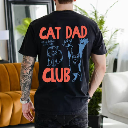 Cat Dad Club T-Shirt/Sweatshirt/Hoodie