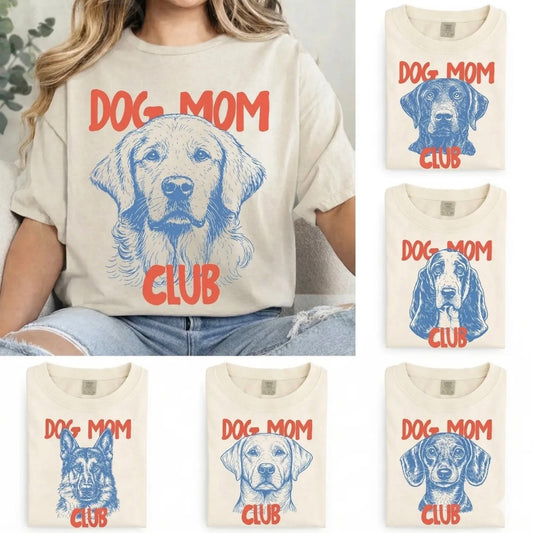Dog Mom Club Puppy Love Dog T-Shirt/Sweatshirt/Hoodie