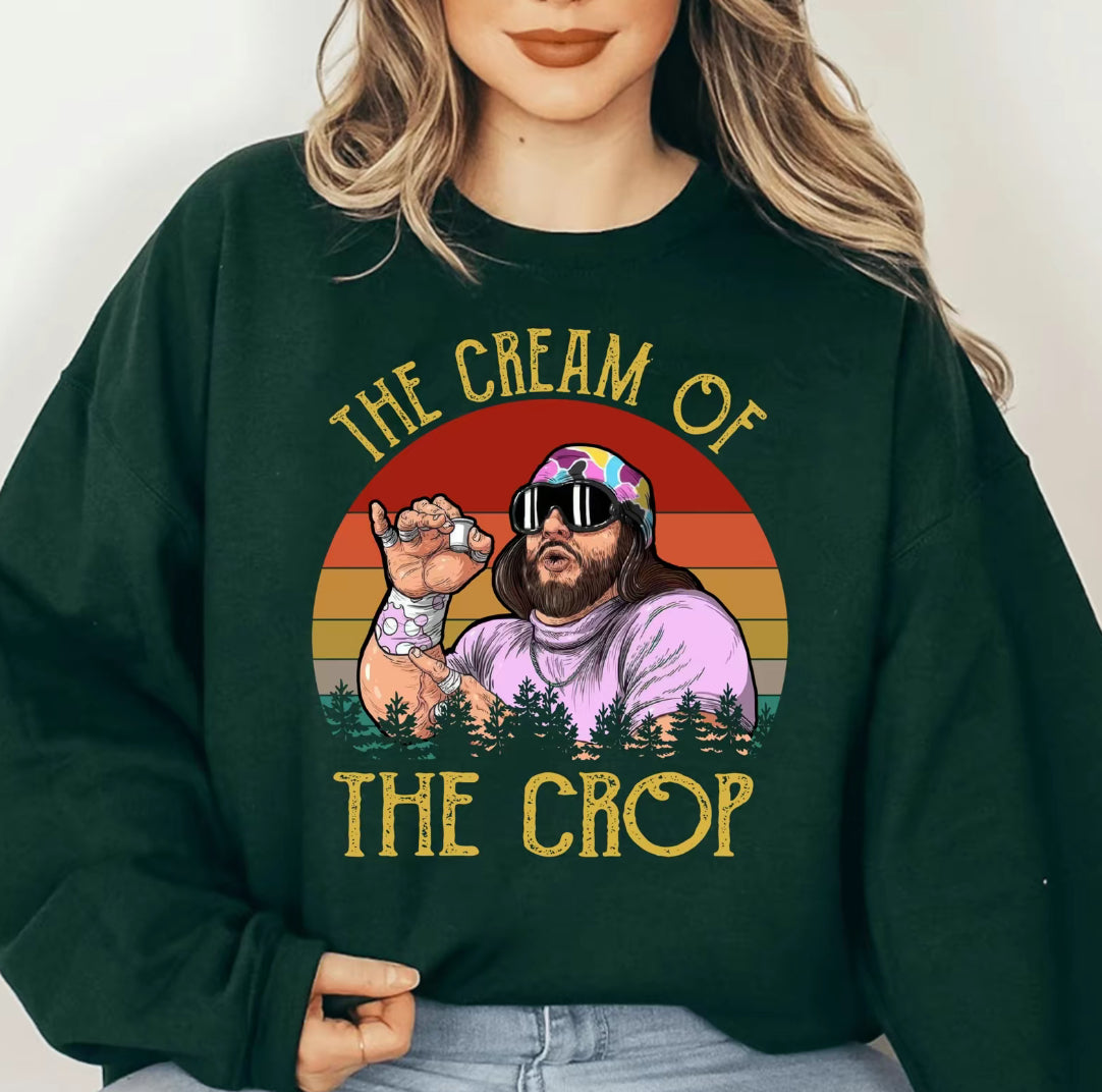 Macho The Cream Of The Crop Funny T-Shirt/Sweatshirt/Hoodie