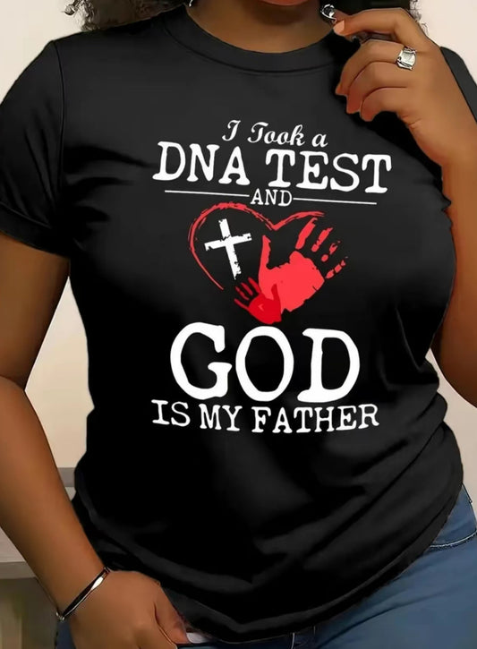 I Took A DNA Test And God Is My Father with Cross and Handprint T-Shirt/Sweatshirt/Hoodie