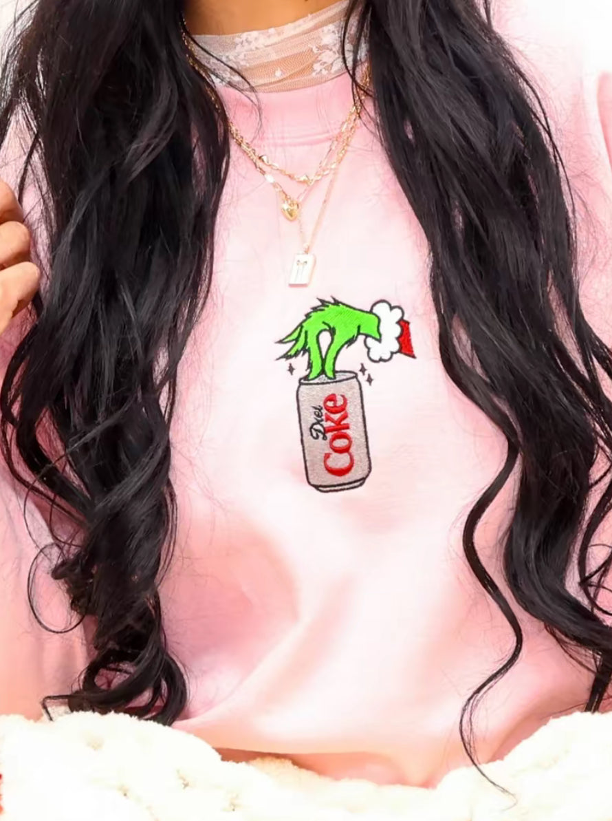 Christmas Drink Unisex Embroidered T-Shirt/Sweatshirt/Hoodie