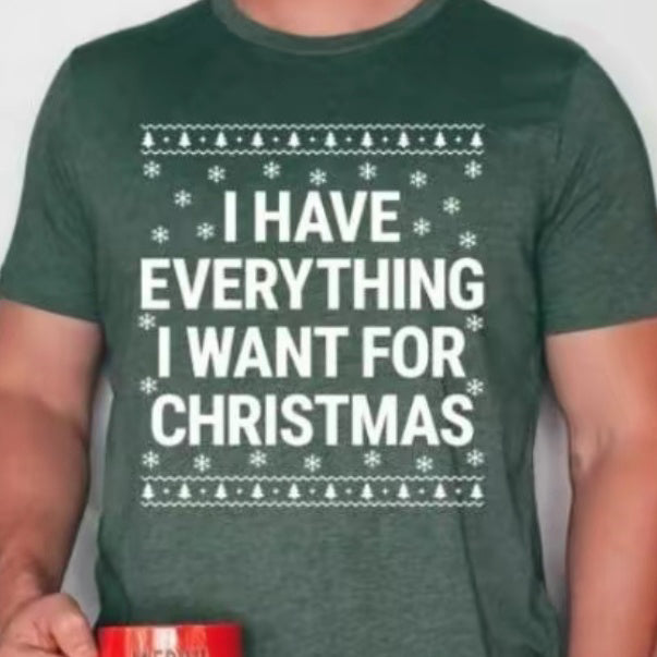 I Have Everything I Want For Christmas It's Me I'm Everything T-Shirt/Sweatshirt/Hoodie