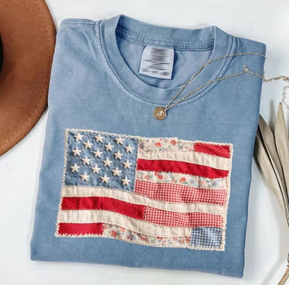 Retro American Flag T-Shirt/Sweatshirt/Hoodie