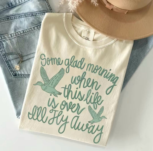 Some Glad Morning When This Life Is Over I'll Fly Away T-Shirt/Sweatshirt/Hoodie