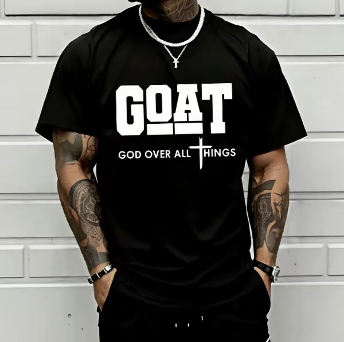 God Over All Things GOAT T-Shirt/Sweatshirt/Hoodie
