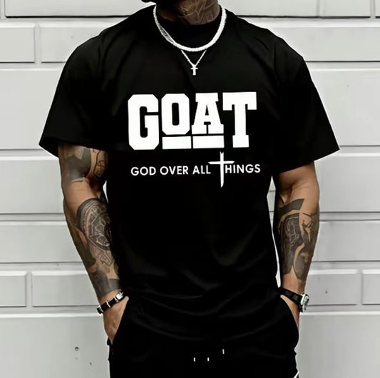God Over All Things GOAT T-Shirt/Sweatshirt/Hoodie