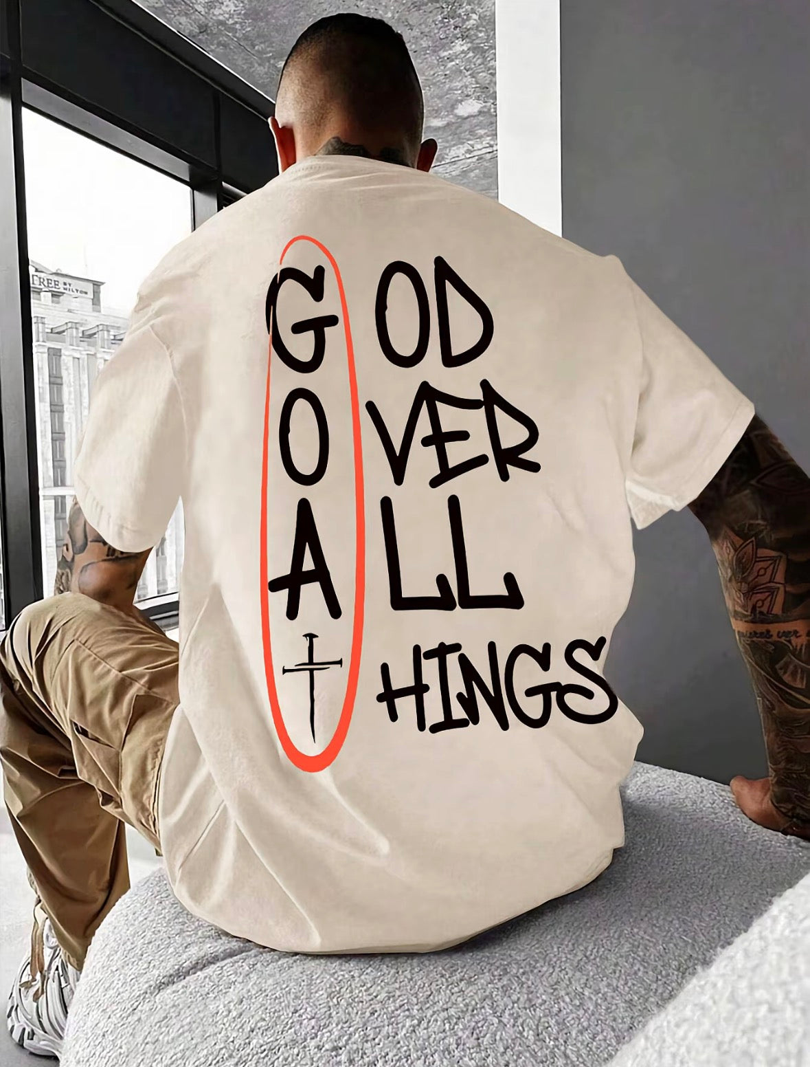 God Over All Things GOAT T-Shirt/Sweatshirt/Hoodie