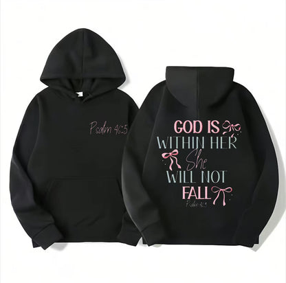 God Is Within Her She Will Not Fall & Psalm 46:5 T-Shirt/Sweatshirt/Hoodie