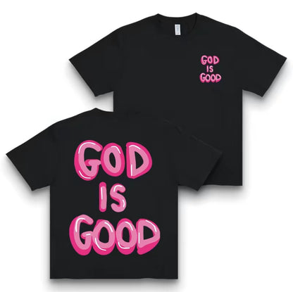 Black & Pink God Is Good Unisex T-Shirt/Sweatshirt/Hoodie