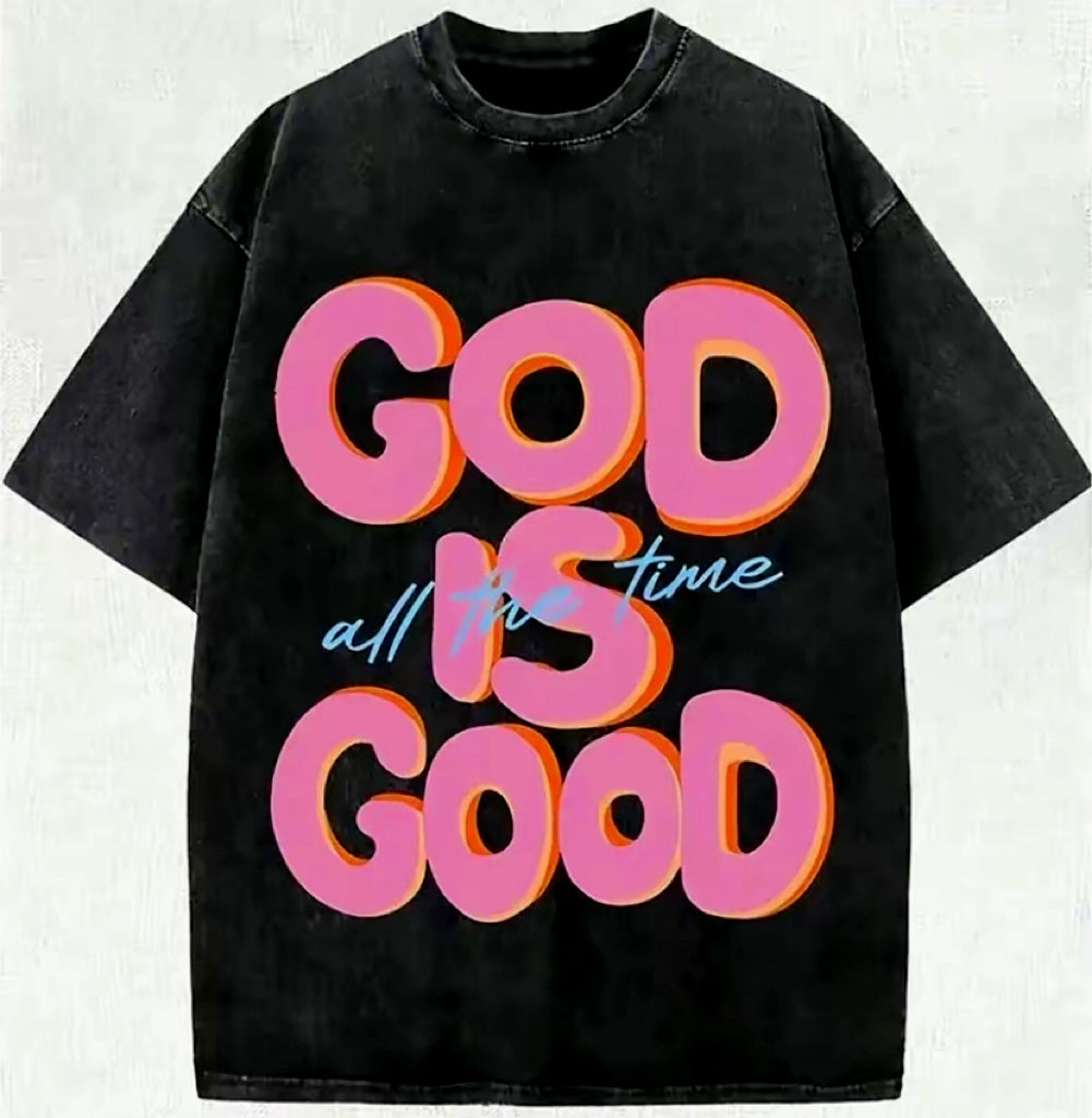 Black & Pink God Is Good Unisex T-Shirt/Sweatshirt/Hoodie