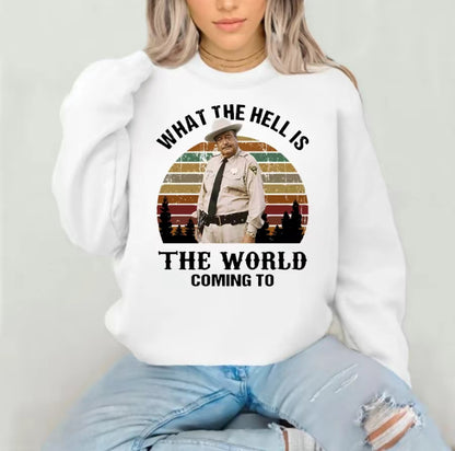What The Hell Is The World Coming To Smokey And The Bandit Movie T-Shirt/Sweatshirt/Hoodie